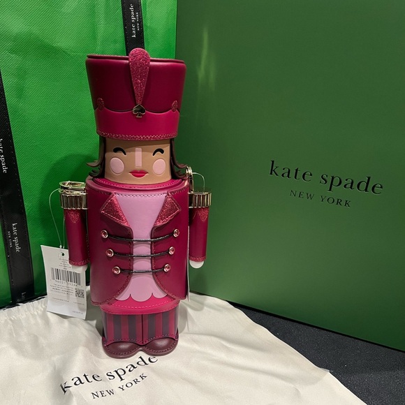 Kate Spade Nutcracker “Oh What Fun” Novelty Bag - Picture 1 of 5